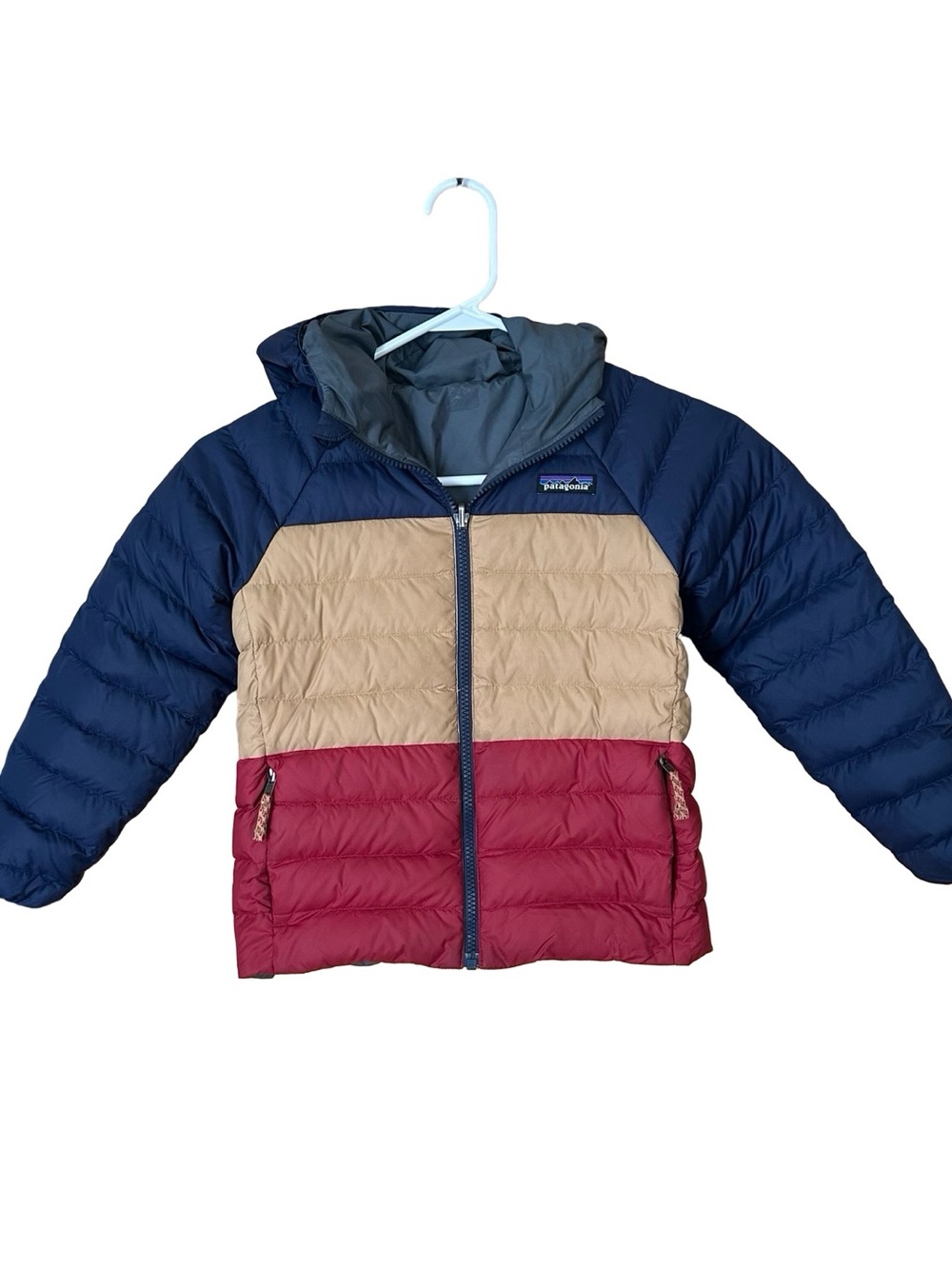 Patagonia Reversible Puffer Down Sweater Sz 8 (est.) - Picture 2 of 12